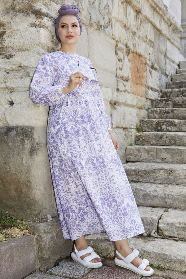 Elbise Lila - 21108