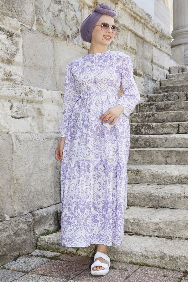 Elbise Lila - 21108