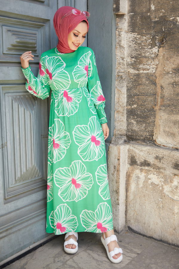 Elbise Yeşil - 10341