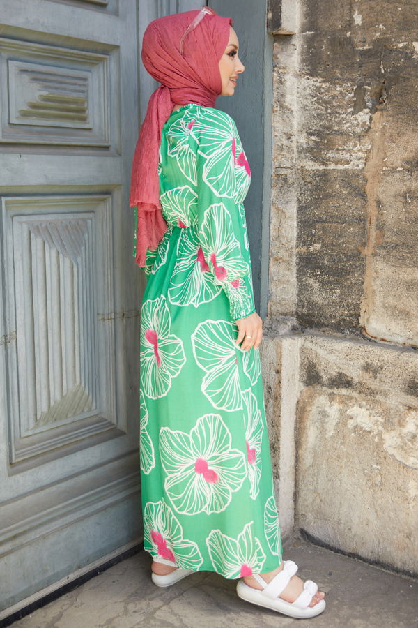 Elbise Yeşil - 10341
