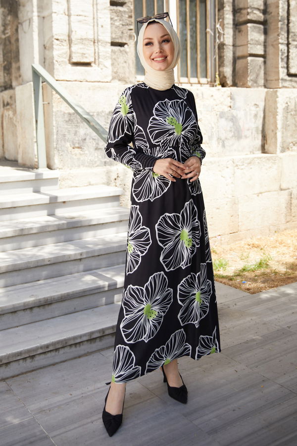 Elbise Siyah - 10341