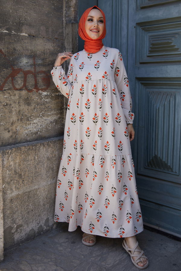 Elbise Turuncu - 10353 TURUNCU