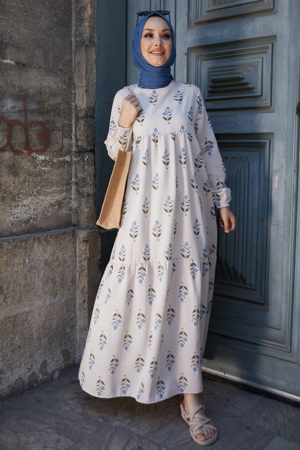 Elbise Mavi - 10353