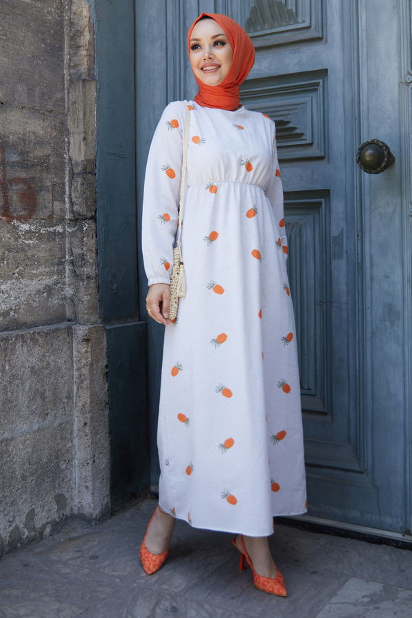 Elbise Turuncu - 10555