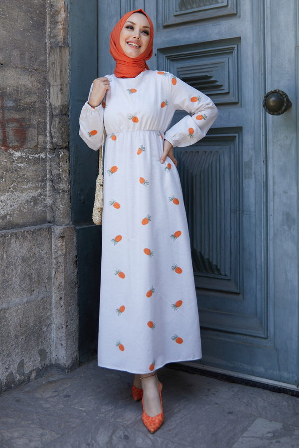 Elbise Turuncu - 10555