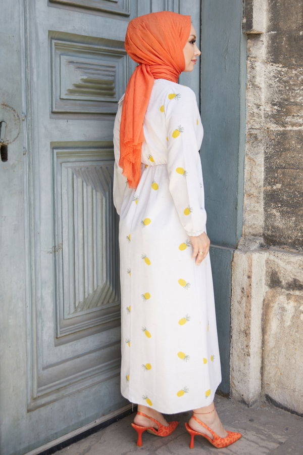 Elbise Sarı - 10555