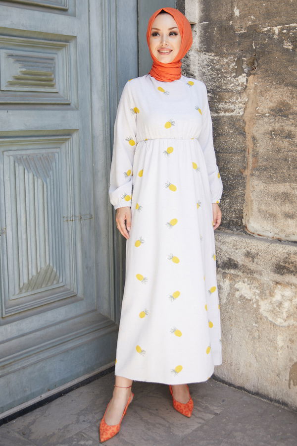 Elbise Sarı - 10555