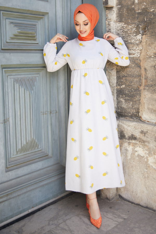Elbise Sarı - 10555