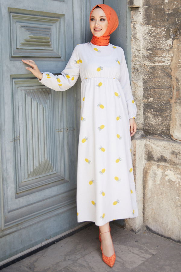 Elbise Sarı - 10555