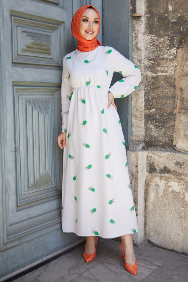 Elbise Yeşil - 10555