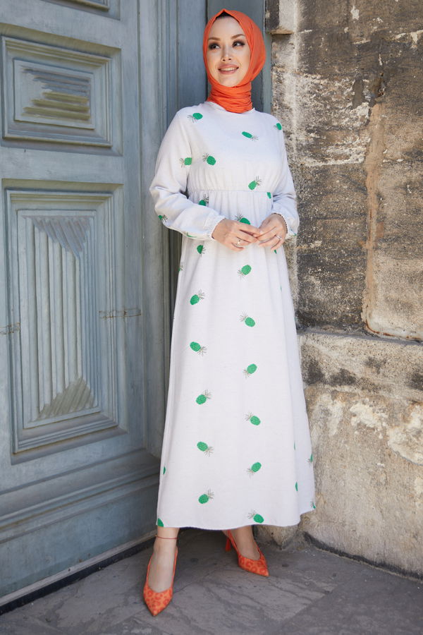 Elbise Yeşil - 10555