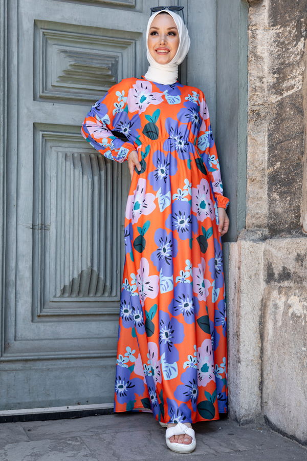 Elbise Turuncu - 10361
