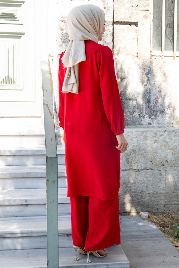 Tunik Pantolon Kırmızı - 10515 Kırmızı