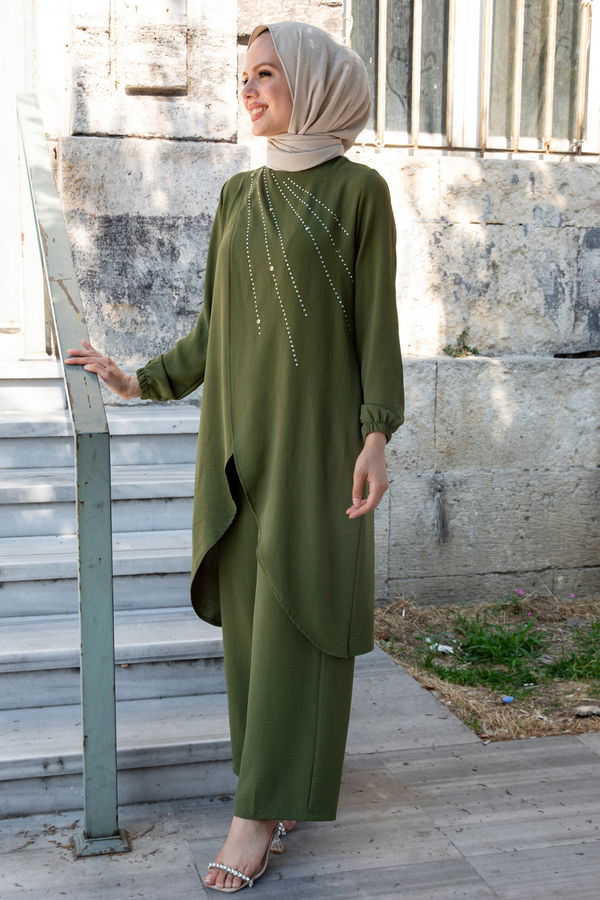 Tunik Pantolon Haki - 10515