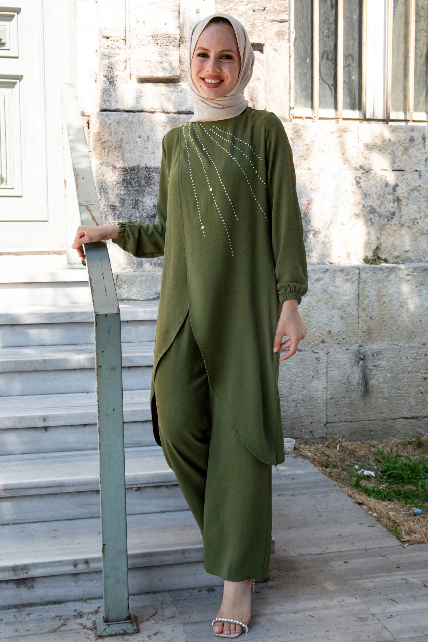 Tunik Pantolon Haki - 10515