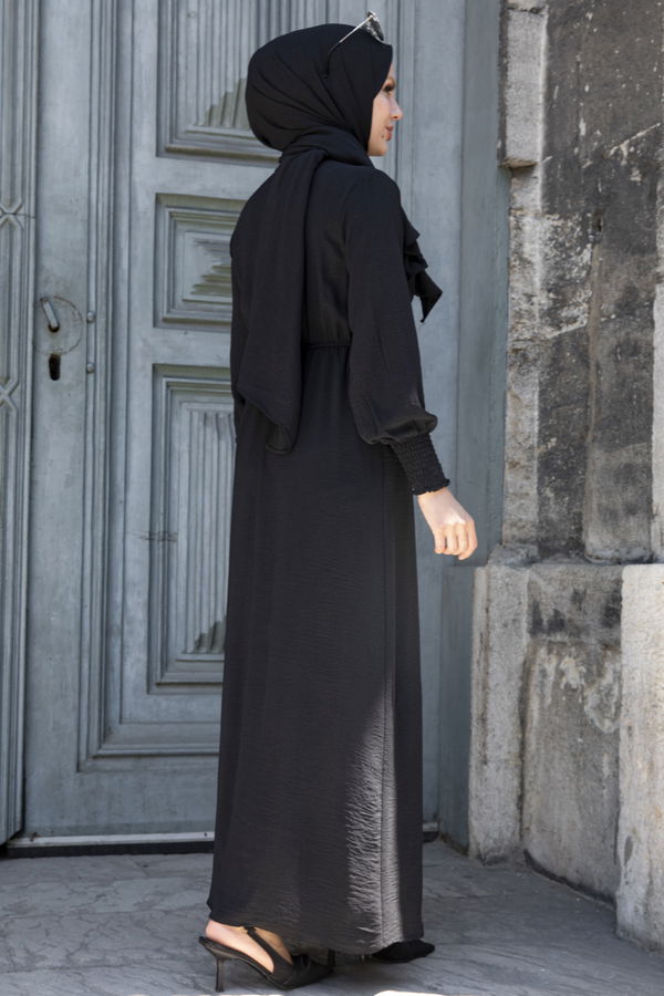 Elbise Siyah - 10346 SİYAH