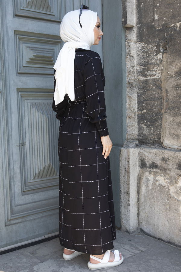 Elbise Siyah - 10328 SİYAH