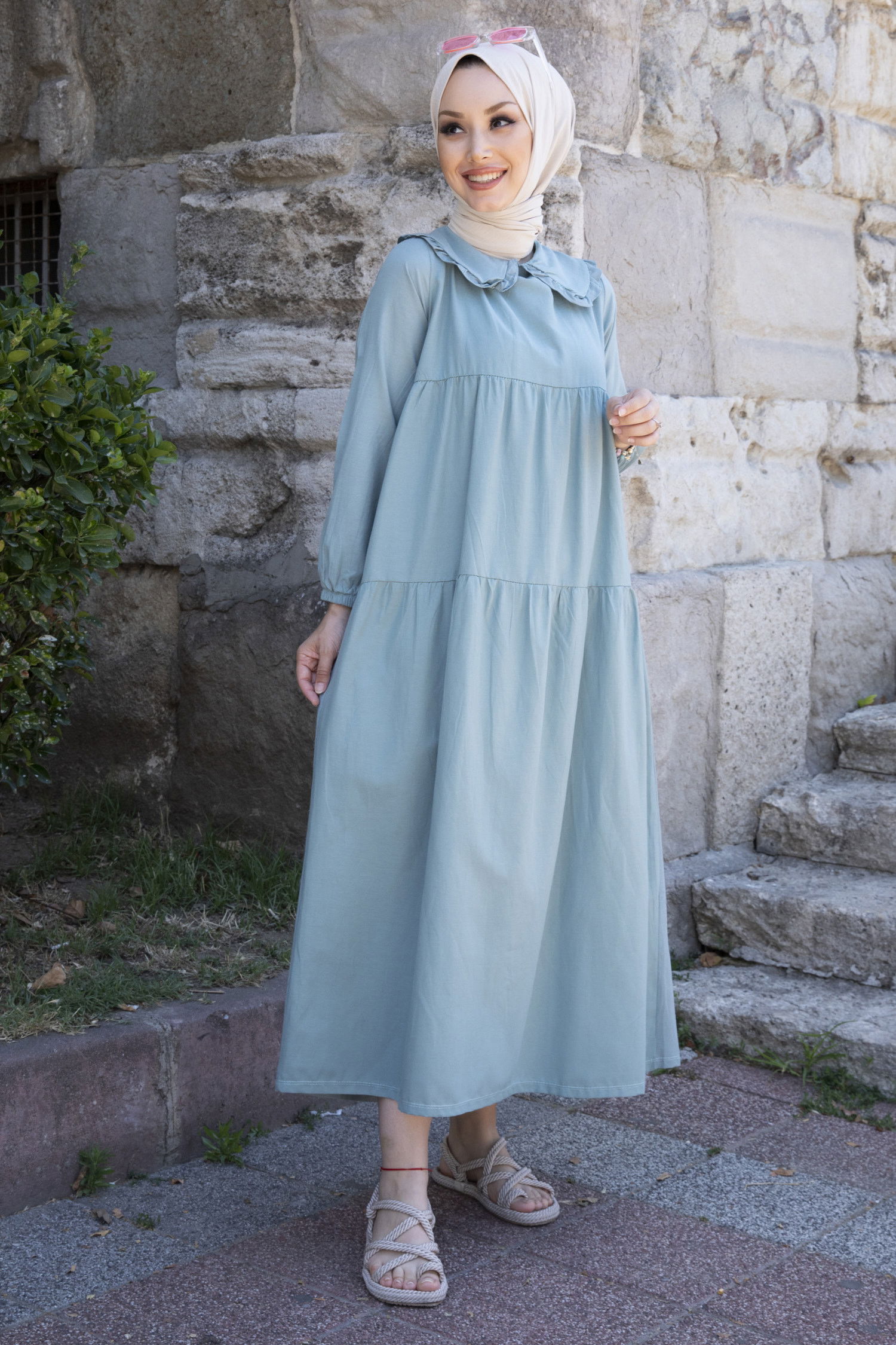 ELBISE Yeşil - 3560 YEŞİL