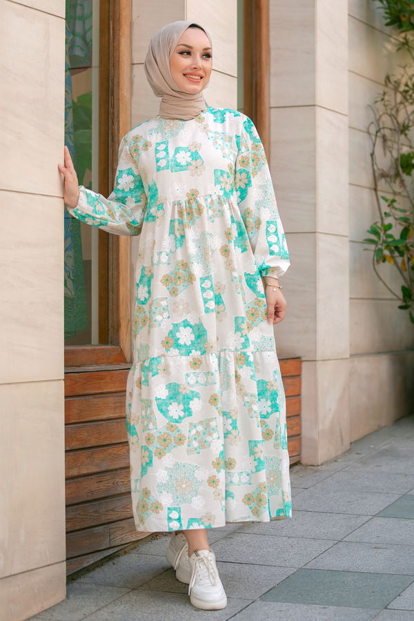 Elbise Yeşil - 10357