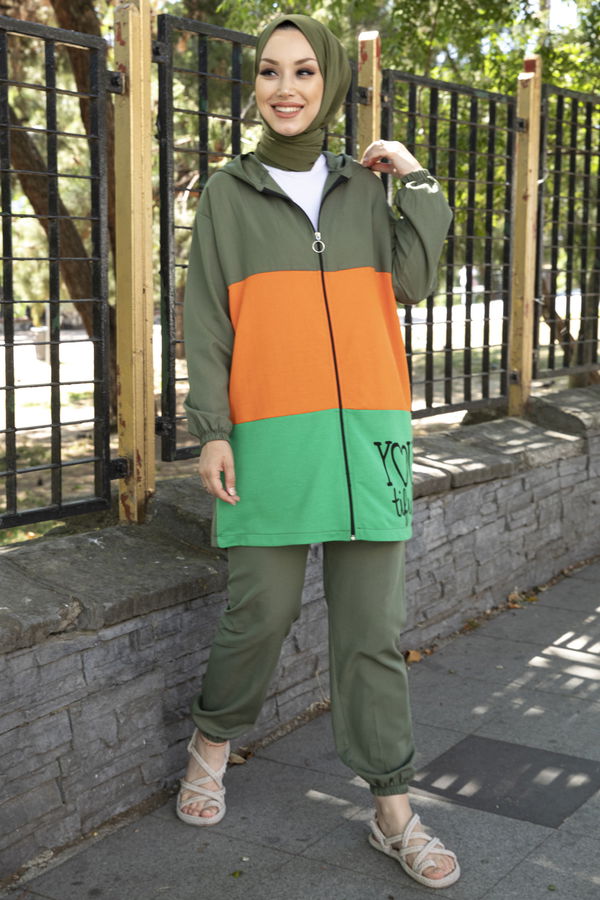 Tunik Pantolon Haki - 10538 HAKİ