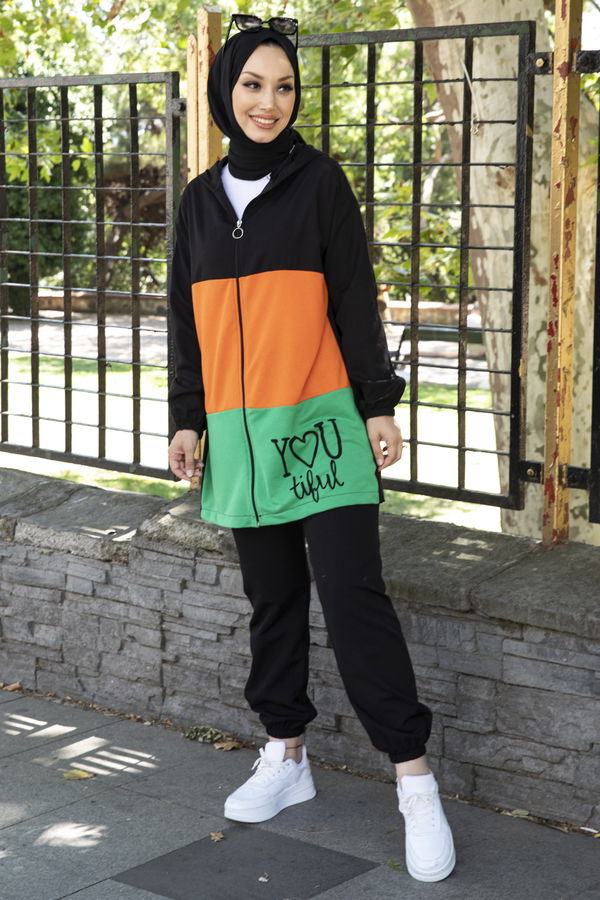 Tunik Pantolon Siyah - 10538 SİYAH