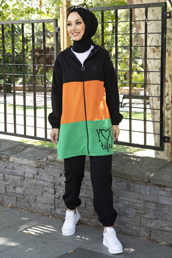 Tunik Pantolon Siyah - 10538 SİYAH