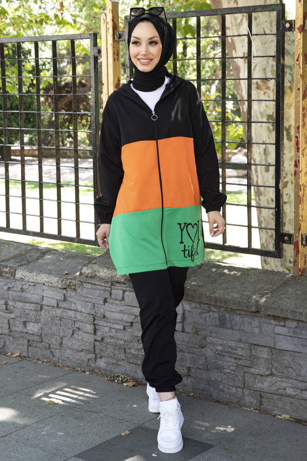 Tunik Pantolon Siyah - 10538 SİYAH