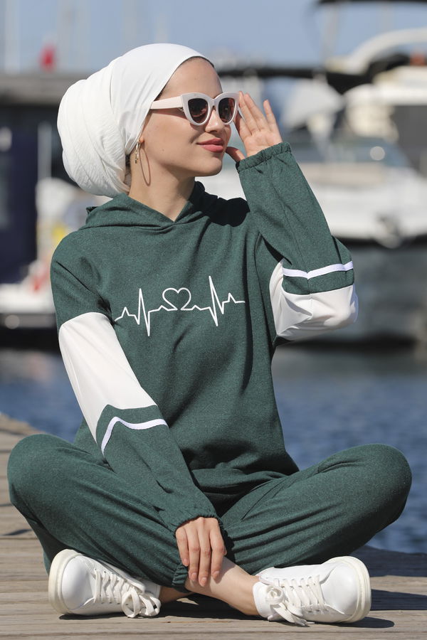 Tunık Pantolon Yeşil - 3473
