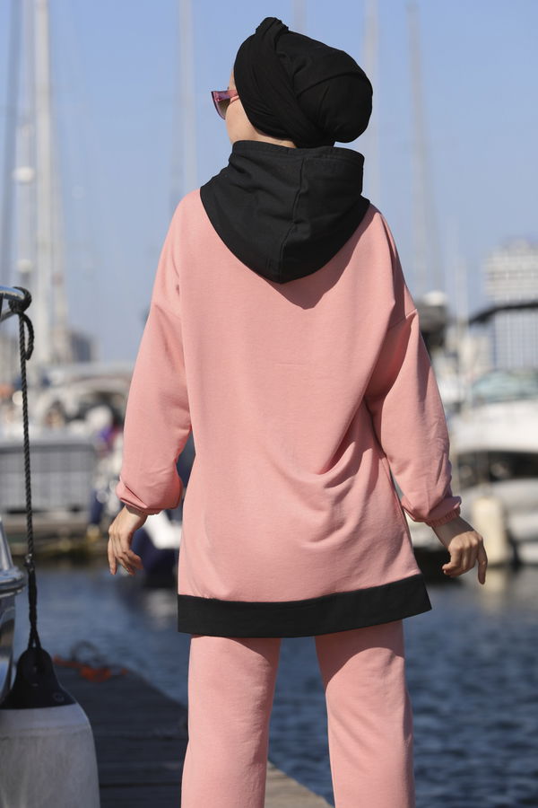 Tunik Pantolon Pembe - 3929 PEMBE
