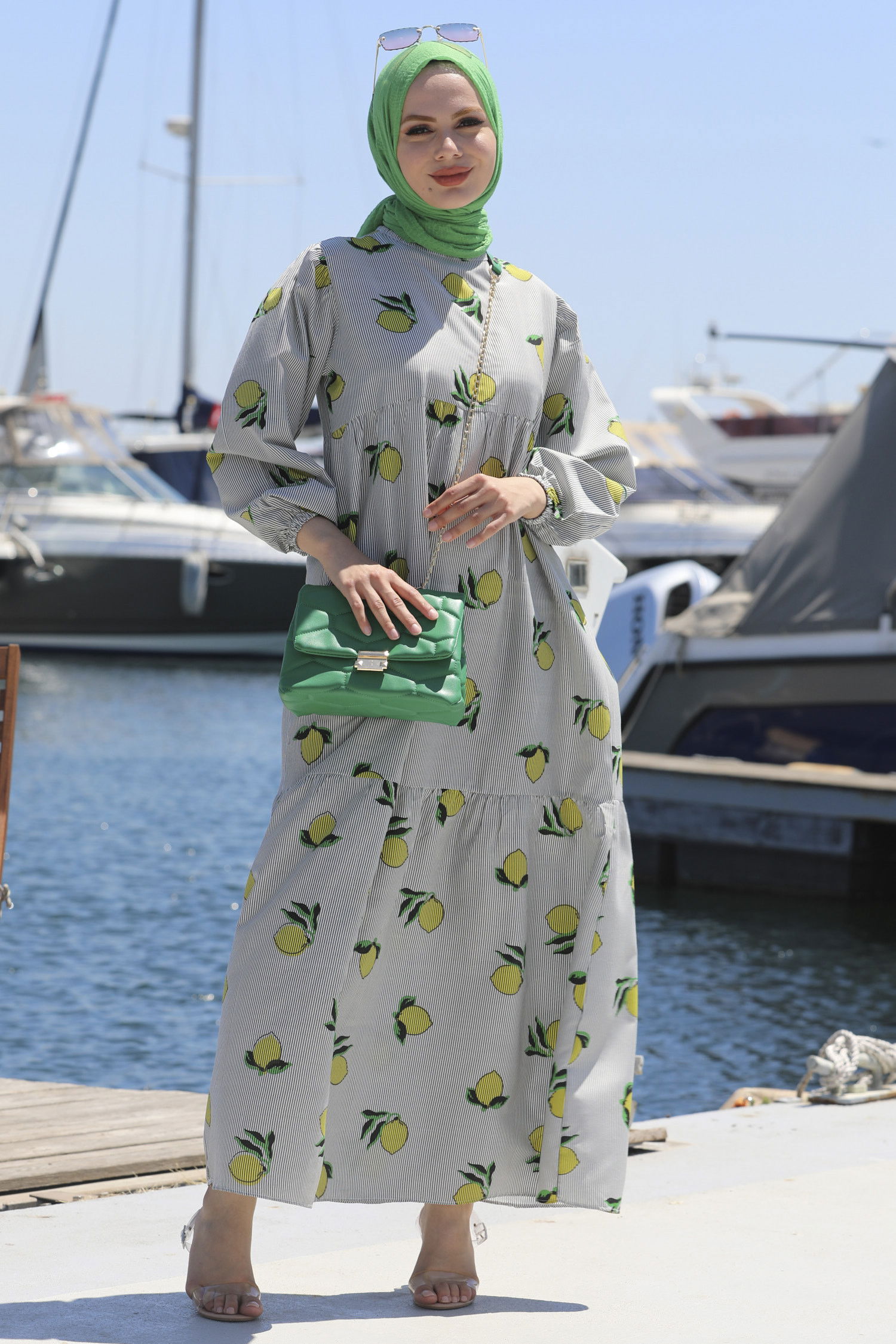 Elbise Sarı - 10358