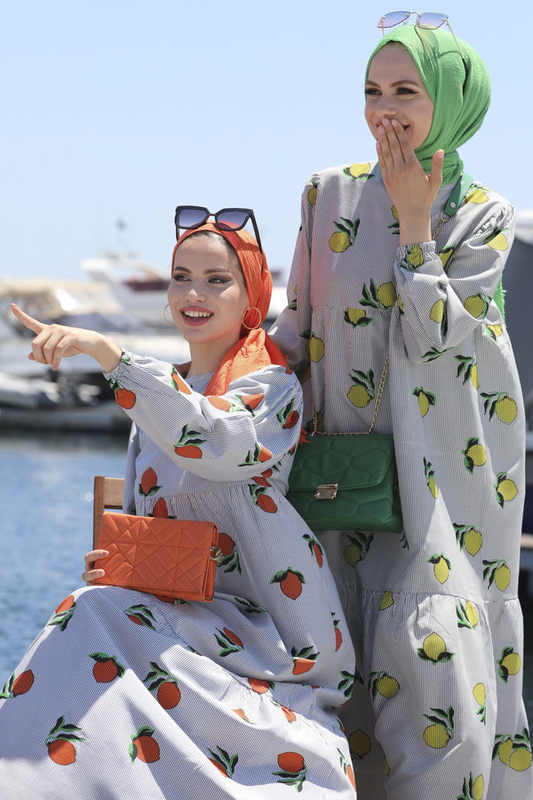 Elbise Sarı - 10358