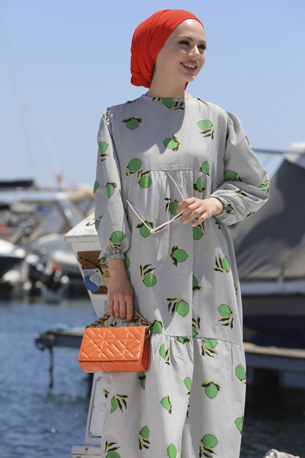 Elbise Yeşil - 10358 YEŞİL