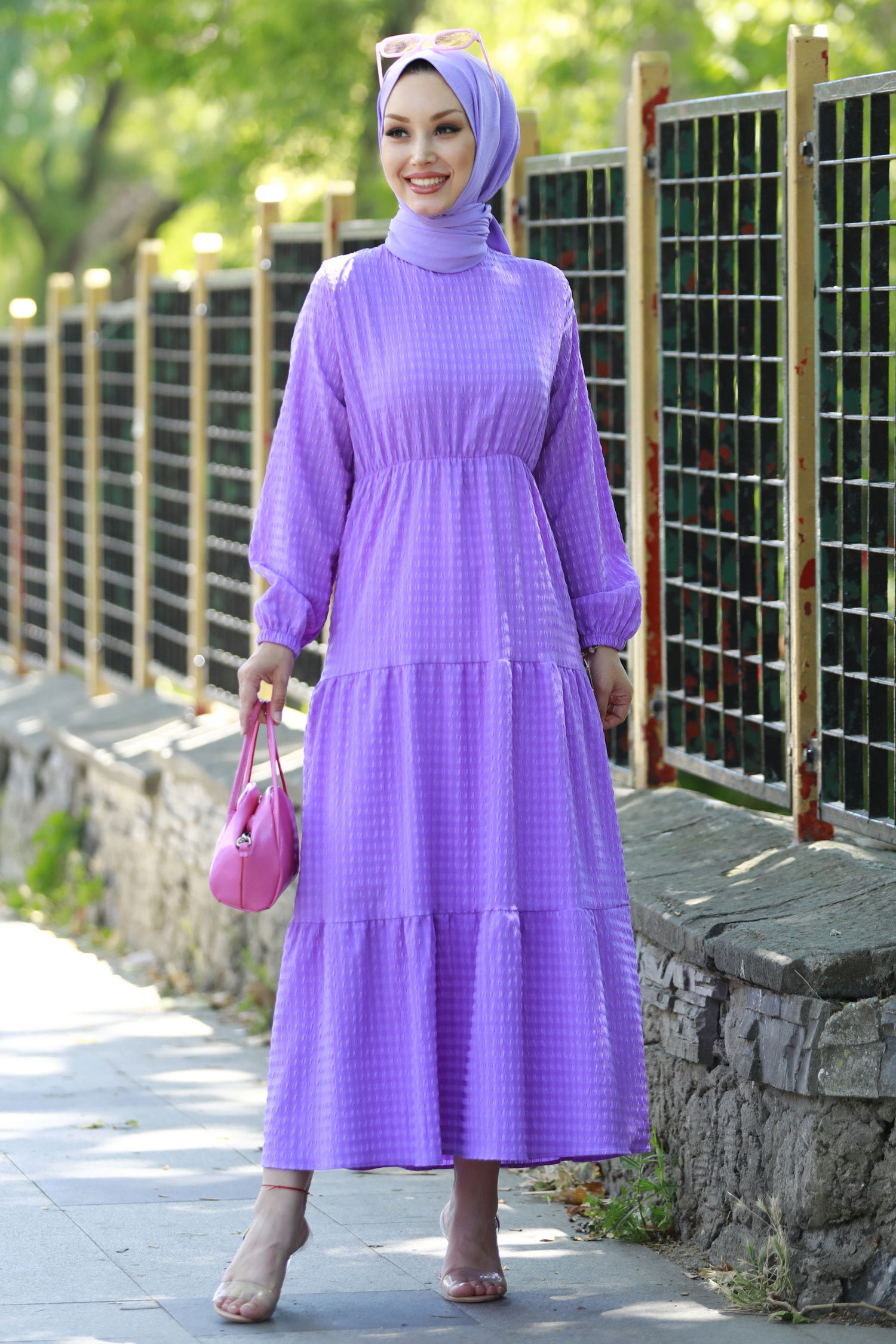 Elbise Lila - 10331 LİLA