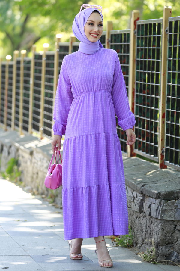Elbise Lila - 10331 LİLA