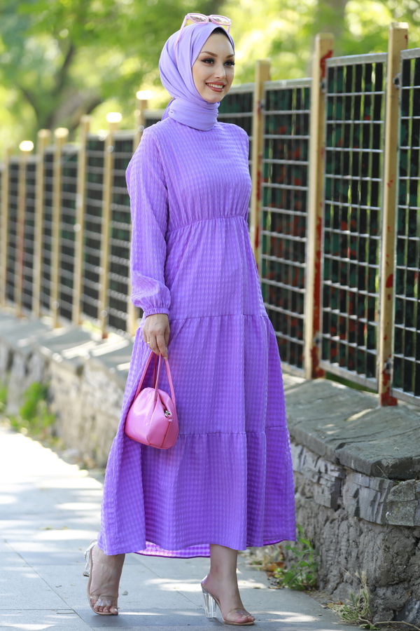 Elbise Lila - 10331 LİLA