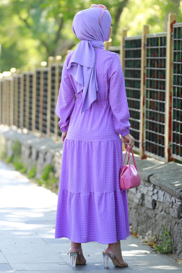 Elbise Lila - 10331 LİLA
