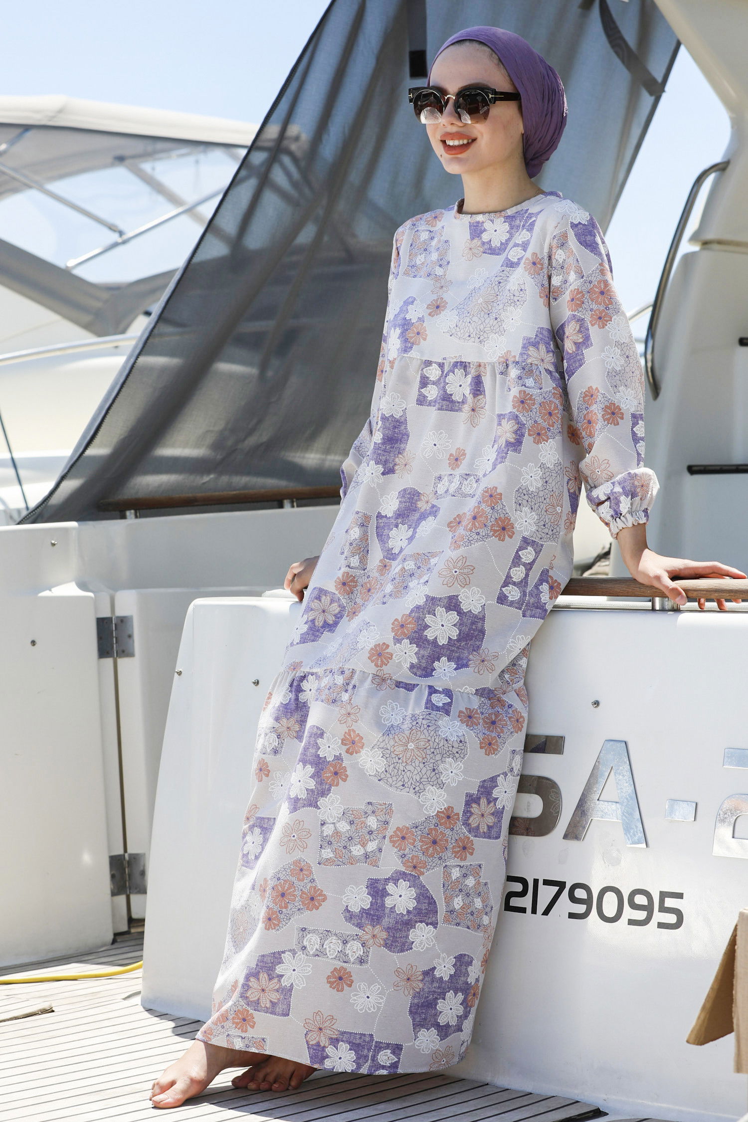 Elbise Lila - 10357