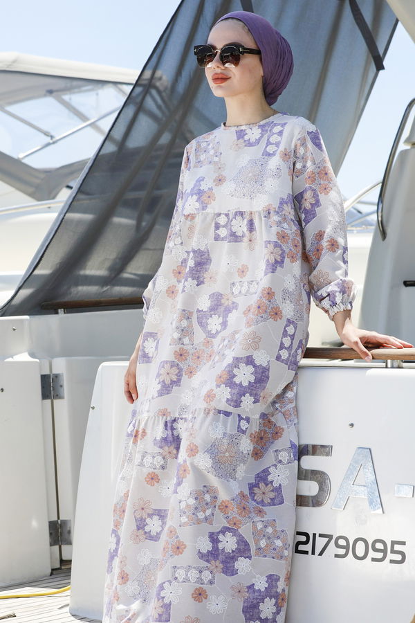 Elbise Lila - 10357
