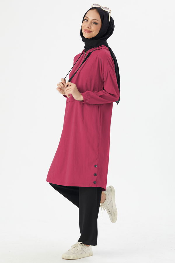 Kapsonlu Tunık Pembe - 3500 PEMBE