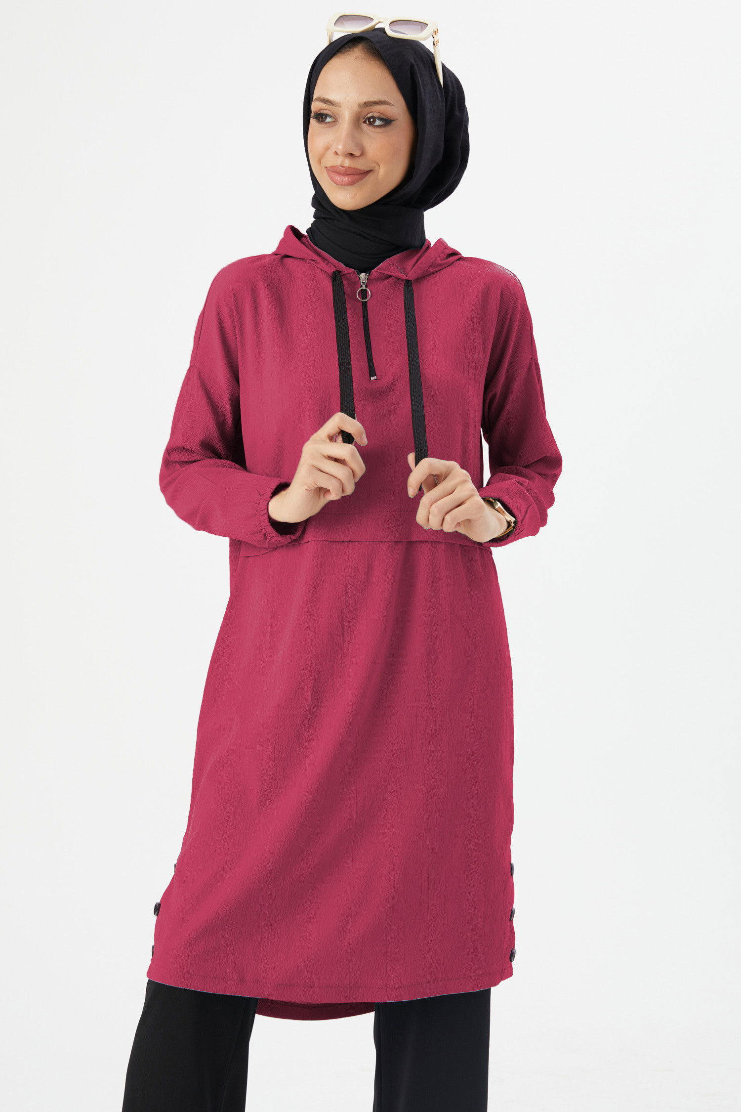 Kapsonlu Tunık Pembe - 3500 PEMBE
