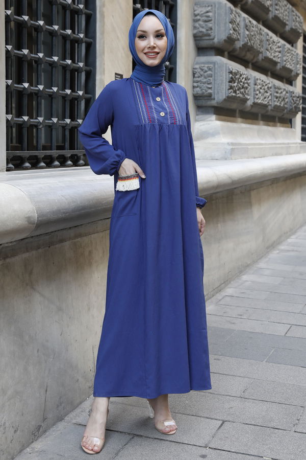 Elbise Mavi - 10317
