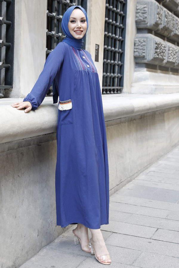Elbise Mavi - 10317