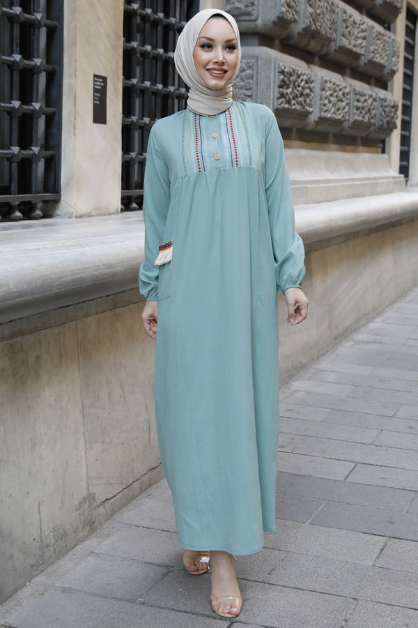 Elbise Yeşil - 10317 YEŞİL