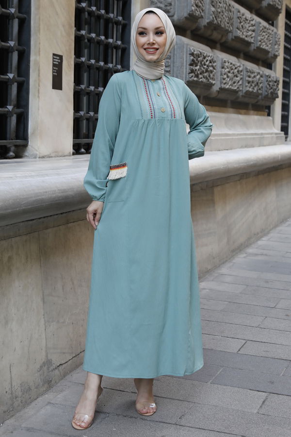 Elbise Yeşil - 10317 YEŞİL