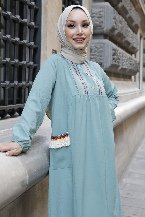 Elbise Yeşil - 10317 YEŞİL