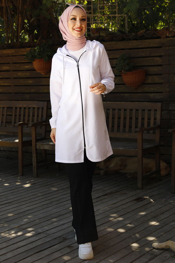 FERMUARLI HIRKA Beyaz - 3554 BEYAZ
