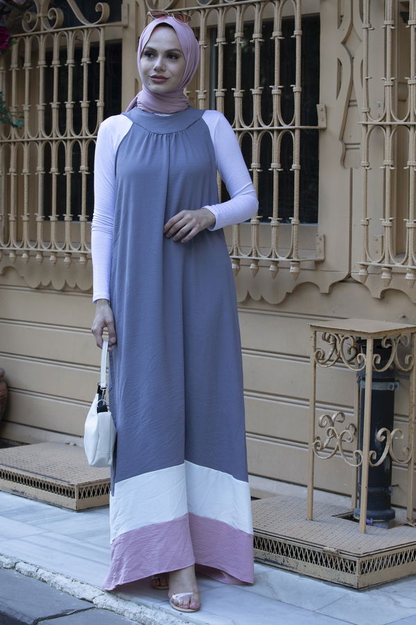 Elbise Gri - 10332 GRİ