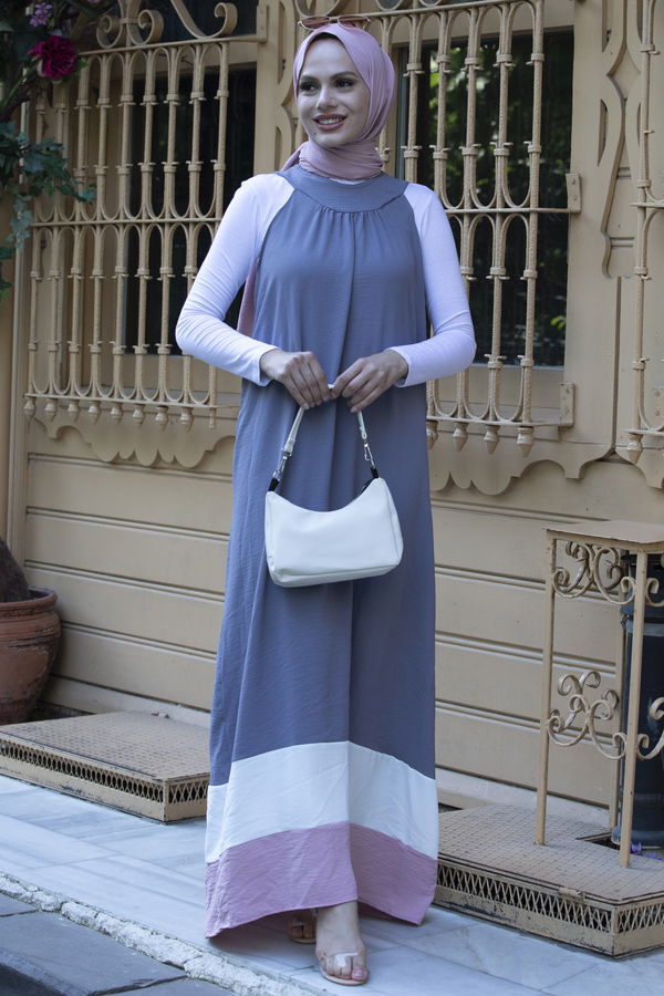 Elbise Gri - 10332 GRİ