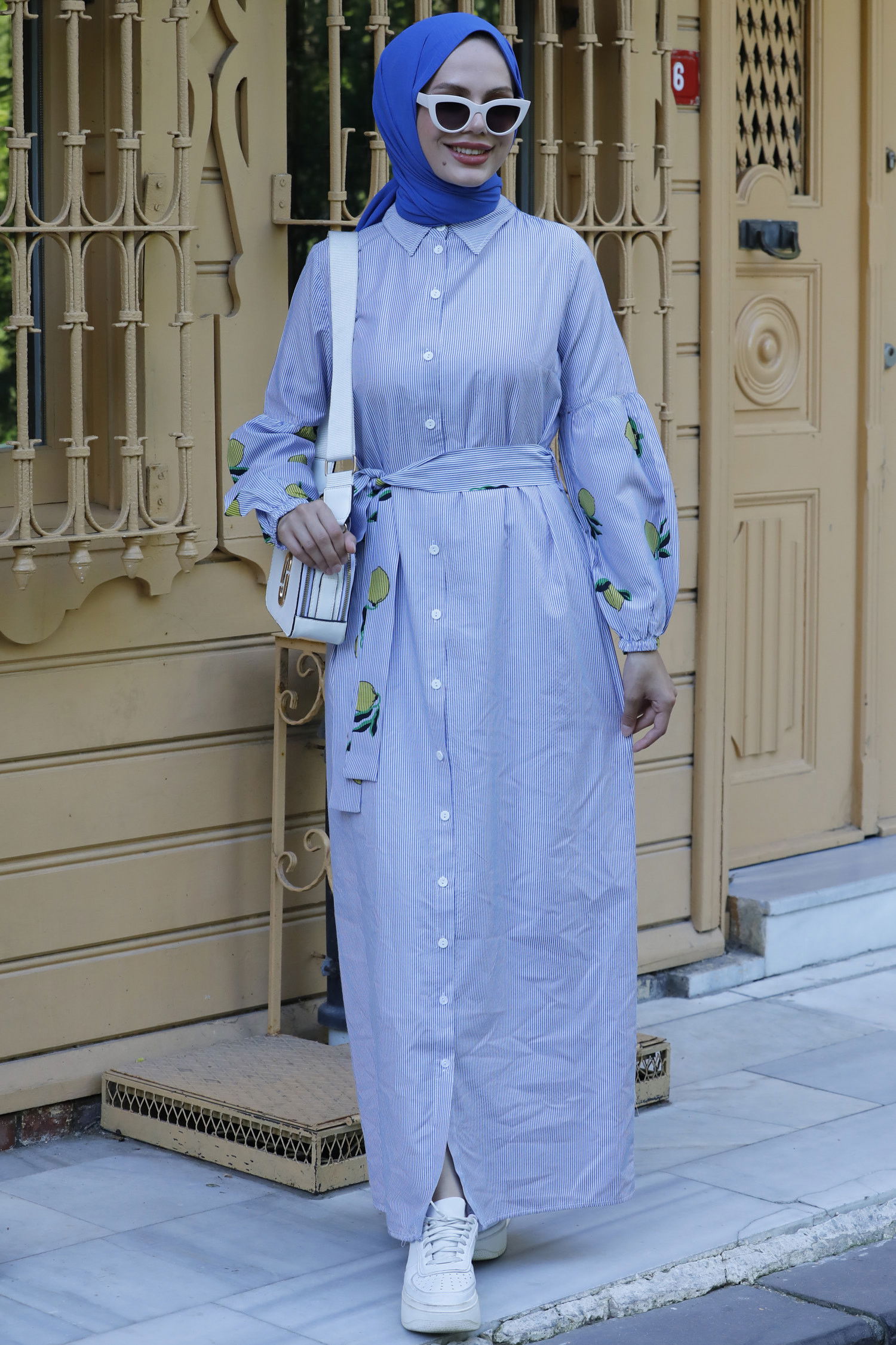 Elbise Sarı - 10556 Sarı