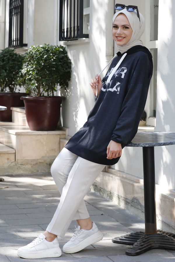 Tunik Pantolon Antrasit - 3929